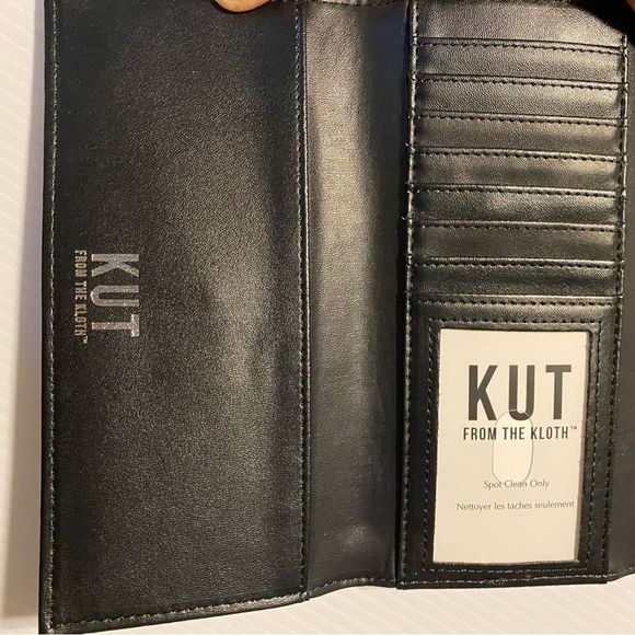 Kut From The Kloth Wallet striped black and white wallet-NWT - Picture 4 of 6
